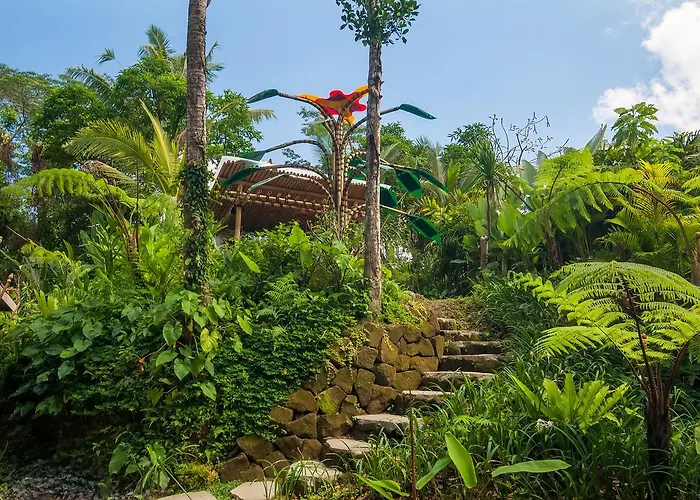リゾート Sebatu Sanctuary Eco-resort