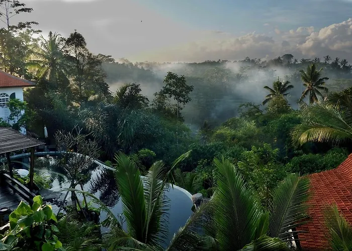 リゾート Sebatu Sanctuary Eco-resort テガララン