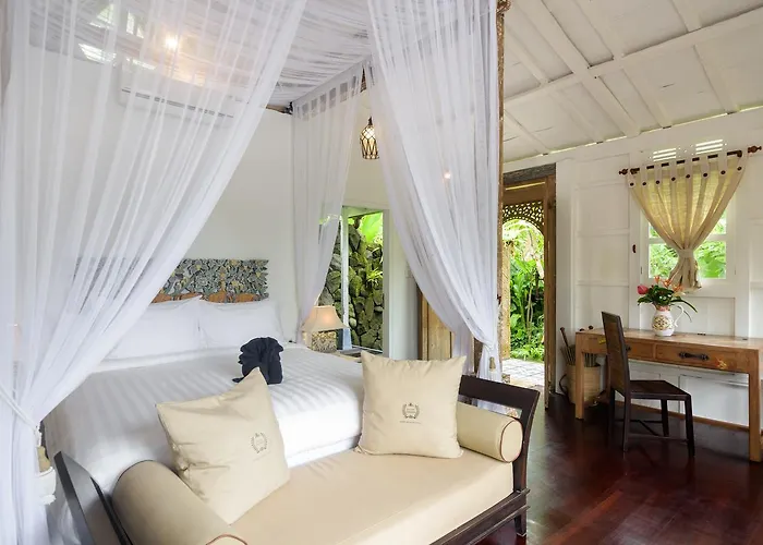 リゾート Sebatu Sanctuary Eco-resort テガララン