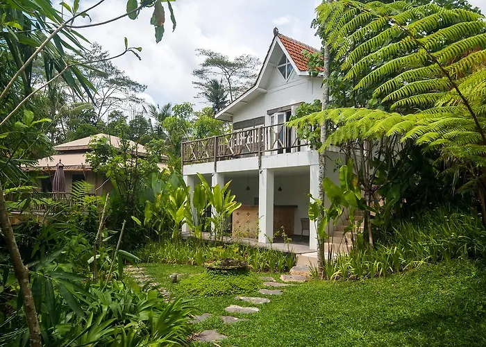 リゾート Sebatu Sanctuary Eco-resort
