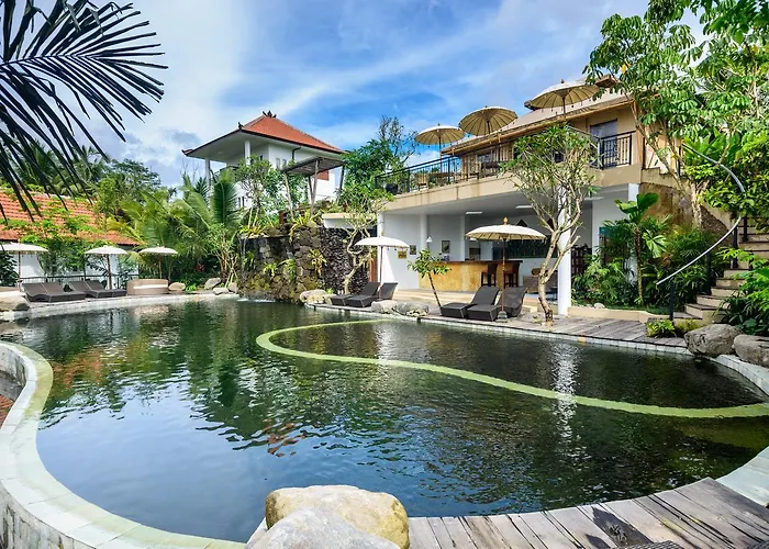 リゾート Sebatu Sanctuary Eco-resort