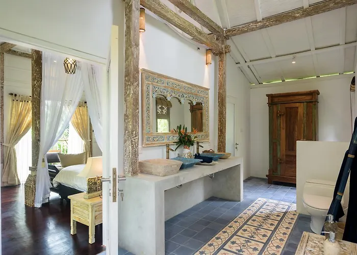 リゾート Sebatu Sanctuary Eco-resort テガララン