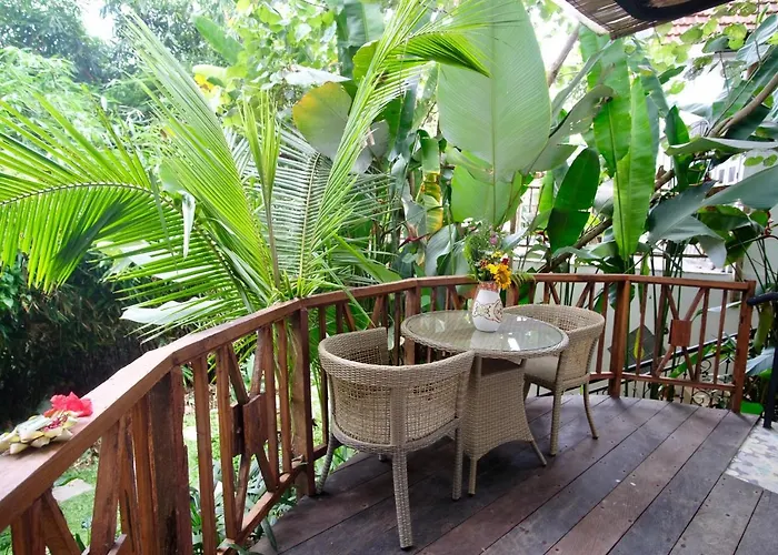 リゾート Sebatu Sanctuary Eco-resort テガララン